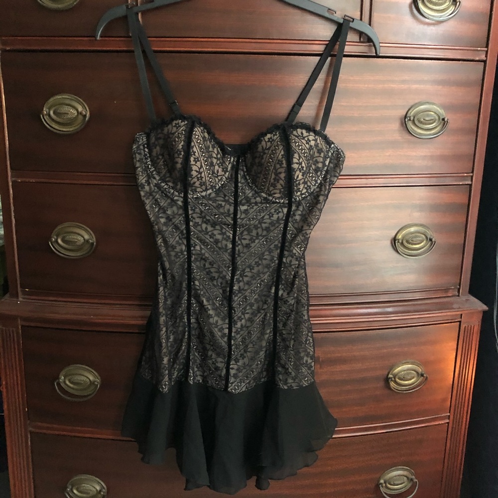 Black Lacy Chemise/Nightie Lingerie